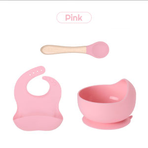 Bevavar 8in1 Celemek Makan Bayi Peralatan Makan Silicon Mangkok Sendok Anak Bayi Set Dengan Kotak Hadiah