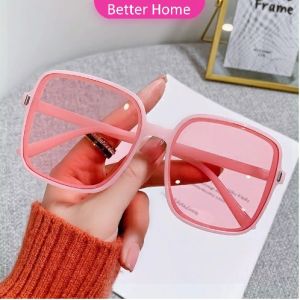 Better แว่นตากันแดด เลนส์ทรงสี่เหลี่ยม กรอบเล็ก สำหรับสตรี Sunglasses