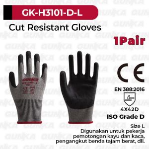 Cut Resistant Safety Gloves INGCO HGCG01 / Sarung Tangan Anti Pisau
