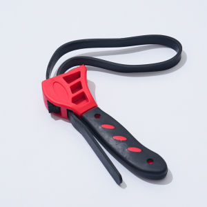 AE New 6 Inch 8 Multifunctional adjustable belt wrench bottle opener auto repair rubber filter universal wrench