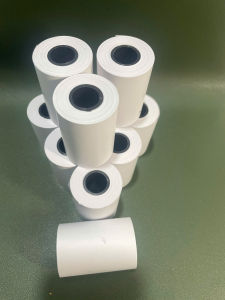 10 Cuộn giấy in nhiệt k57 x 38 - Giấy in bill K57 cho máy tính tiền cầm tay máy cà thẻ