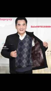 Áo khoác nam trung niên chống nước chống gió cho các bố
