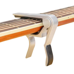 PLAYOU Guitar Capo for 6-String Acoustic and Electric with 2 Picks Aluminium Alloy Metal Guitar Capo