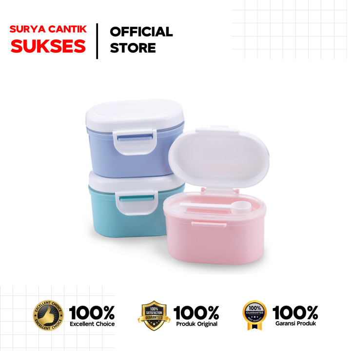 Tempat Susu Bubuk Bayi Formula - Container Susu Bayi - Milk Powder Container