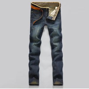 2026 Casual Jeans Men Business Straight Jeans Stretch Denim Pants Trousers Slim Fit Classic Cowboys Young Man Jeans2026