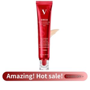 Long-Lasting Moisturizing Concealer BB Cream Red Ginseng Birds Nest Polypeptide Rejuvenating Liquid Foundation