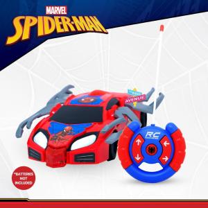 Marvel Avengers Spiderman Remote Control Bump Car Toy for Boys Kids Ages 3 and Up