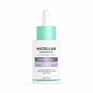 Micellar Cosmetics™ DermaClear™ Daily Radiance Renew™ Serum | AHA & PHA Resurfacing Serum | Smooth & Bright Skin | 30mL