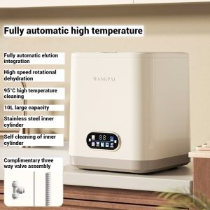 ( 3 Years Warranty ) 10L Mini Washing Machine 95 ° C High Temperature 99.9% Sterilization Fully Automatic Washing Machine Automatic Lntelligent