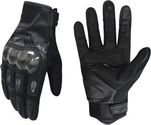 VXW Motorcycle Gloves for Men Women - with Palm Sliders&Knuckle Guards Touchscreen Design Faux Leather for Motorcross Dirt Bike MTB and Daily Riding