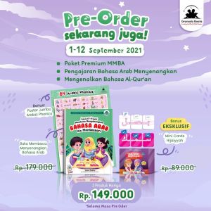 Paket Seru Membaca & Belajar Bahasa Arab Ala Montessori