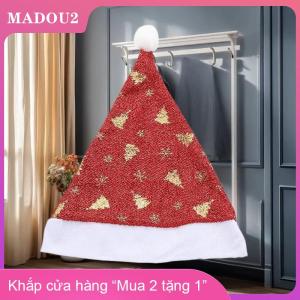 [COD] MADOU2 Long Lanh Đầy Màu Sắc Giáng Sinh Mũ Cho Người Lớn Trẻ Em Sáng Bóng Bông Tuyết Cầu Vồng Santa Claus Hat Xmas Mũ Năm Mới Đảng Trang Trí Đạo Cụ