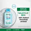GARNIER MICELLAR CLEANSING WATER SALICYLIC BHA 125ML / 400ML. 