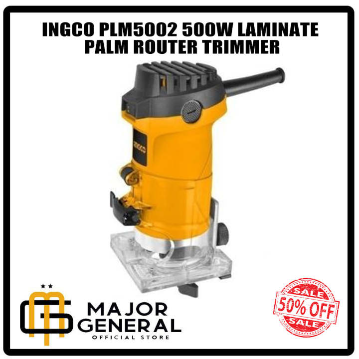 Palm Router Inco Ingco Laminate Palm Router Trimmer 500W (PLM5002) | Lazada PH