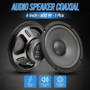 BEST SELLER Yiye Lang Audio Speaker Coaxial Mobil 6 Inch 600 W 1 Pcs / speaker mobil 6 inch super bass full range bass pegasus bose venom murah bagus suara keras nyaring mantap keren gratis ongkir cuci gudang promo cod