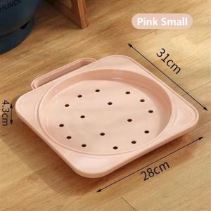 Moveable Rolling Storage Tray Gas Tank Swivel Bracket Plastic Base Basin Holder Pulley Flower