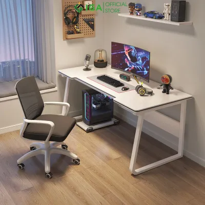 Bàn làm việc hiện đại bàn gaming style mạnh mẽ 2 màu trắng đen bắt trend GM95
