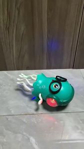 Interactive Dancing Jellyfish Toy with LED Music and Automatic Obstacle Avoidance Kids Gift
