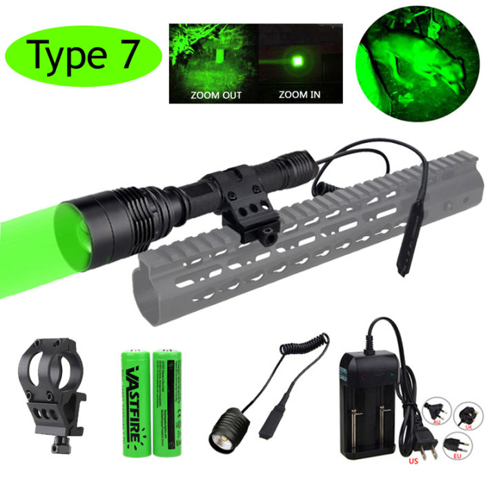 T6 LED Super Bright Tactical Flashlight 10000 Lumens Hunting Scout Torch Military Flash Lamp
