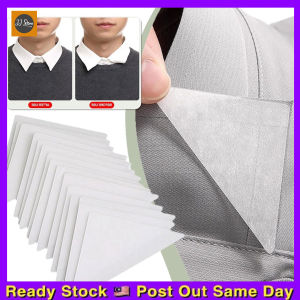 10 Pcs Collar Fixed Sticker Presentation Office Polo Shirt Blouse Collar Tape Anti-warping School Student Class 领子定型贴