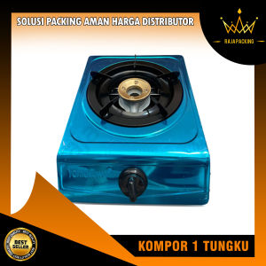Yamakawa Kompor Gas Portabel 1 Tungku Warna Biru dengan Pemanasan Cepat - COD Tersedia