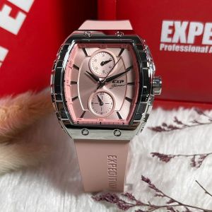 Jam Tangan Wanita Expedition E 6782 E6782 EXP 6782 Original Garansi Resmi 1 Tahun - Tali Kulit
