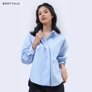 Bodytalk Kemeja Wanita Elysian Baby Blue 24580T5BB