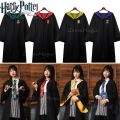 Poter Harry Costume Magic Robe Gryffindor Slytherin Hufflepuff Ravenclaw School Of Magic Robe Women and Men Coat  Halloween Cosplay Costumes. 