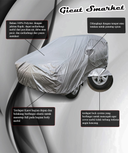 penutup mobil selimut mobil sarung mobil cover mobil calya sigra free pengait ban