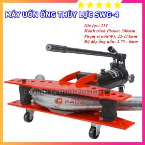 Máy Uốn Ống Thủy Lực SWG-4 - Phạm vi uốn Phi 22-114mm  - Chuyên Dụng Cho Công Trình Lớn -  Bảo Hành Toàn Quốc 6 Tháng
