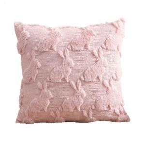 Easter vỏ gối đồ trang trí ghế sofa hình Hoa Thỏ Vỏ bảo vệ vỏ gối cho phòng ngủ ký túc xá gia đình