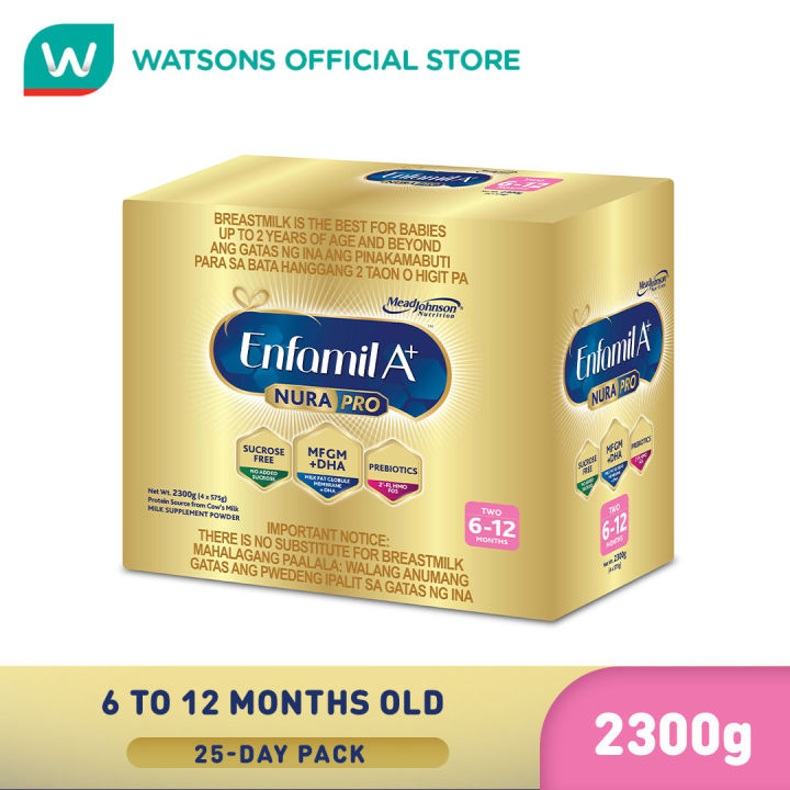 ENFAMIL A+ Two NuraPro Powdered Milk Supplement Powder for