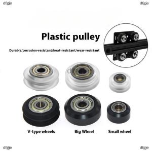 [COD] dfgje CNC Plastic POM Big Small Wheel With Bearing Idler V-Slot Aluminum Profile Perlin Pulley For 3D Printer Ender3 V2