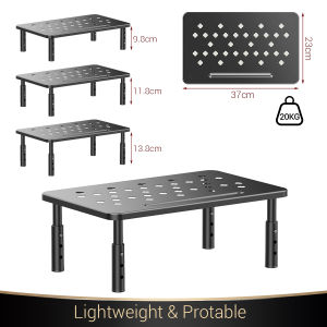 【COD】Computer Desktop Monitor Stand /Computer Monitor Cooler Base Stands /Height Adjustable Screen Monitor Shelf /Office Laptop Stand /Screen Increase Shelf Base