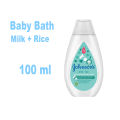 Johnsons Hair & Body Baby Bath Milk Rice 100ml & 200ml - Kids Baby Shop. 