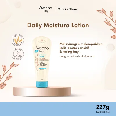 Aveeno Baby Daily Moisture Lotion 227gr - Losion Bayi