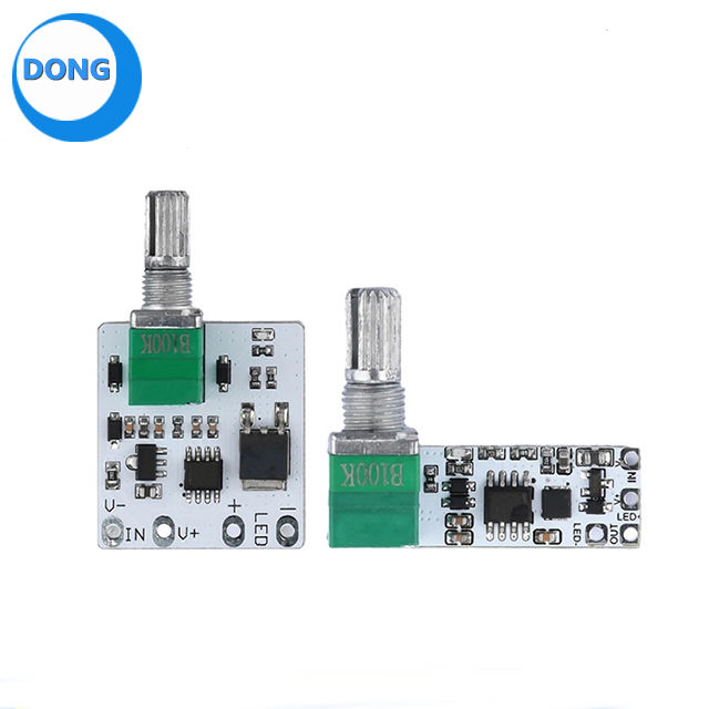 DC 3.724V LED điện áp không đổi Dimmer module với bảng chuyển đổi độ