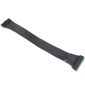 USB3.0 Bo mạch chủ Cáp nối 19/20 pin cáp linh hoạt cho tốc độ nhanh truyền dữ liệu