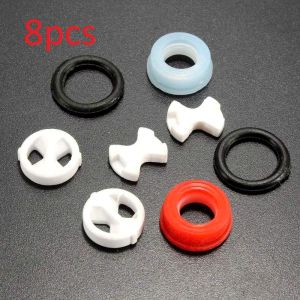 Bộ vòng đệm cao su 1 / 2 " và đĩa gốm sứ ( 8 chi tiết ) thay thế lắp cho van vòi nước