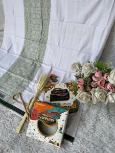sarung anak sapphire junior polos warna putih