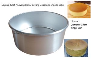 Loyang Bulat Press 24cm Tinggi 9cm