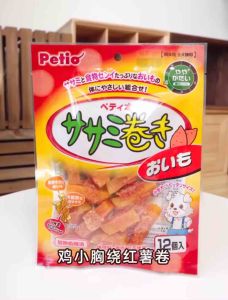 Petio Japan Dog food Dog snack Pet food Pet snack molar stick Chicken sweet potato