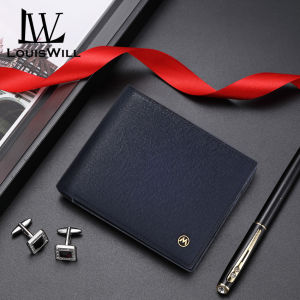 LouisWill RFID Block Short Wallet Solid Color Retro Short Wallet Coin Bag Zipper Clutch Wallets Soft PU Wallet Multi-Card Position ID Credit Cards Holders Coin Bag Business Wallets