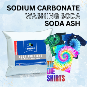 Soda Ash | Sodium Carbonate | Washing Soda Light for Laundry Detergent Soap Tie Dye 1kg