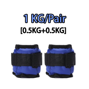 🔥【SG READY STOCK】🔥 Ankle Weight 1-6KG Wrist Sand Bag Adjustable Arm Leg Running Brisk Walk Exercise Sandbag