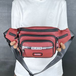 Tas Selempang Pinggang Pria Anti Air Waistbag Waterproof Fortun Series Polo Amstar Slingbag