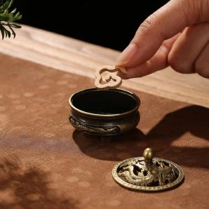 Lư Mini 3 Chân Xông Trầm Hương Bằng Hợp Kim Cao Cấp