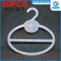 #305, WHOLESALE (50pcs) Scarf/Belt Hanger Mini Small Plastic Hanger SAHARA 14CM x 14CM. 