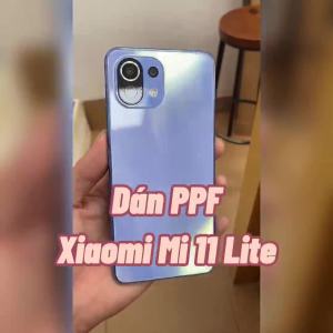 Tấm dán Xiaomi Mi 11 Lite/5G NE dán PPF mặt trước dán mặt sau dán màn hình dán mặt lưng Full viền chuẩn