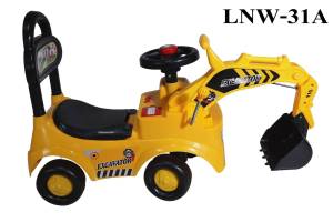 ลดสุดๆ รถขาไถแม็คโคร โยกตักดินได้ มีเสียงเพลง มีเสียงเเตร ขาไถแม็คโคร รุ่น LNW-31A